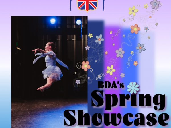 Ballet dancer performing at spring showcase